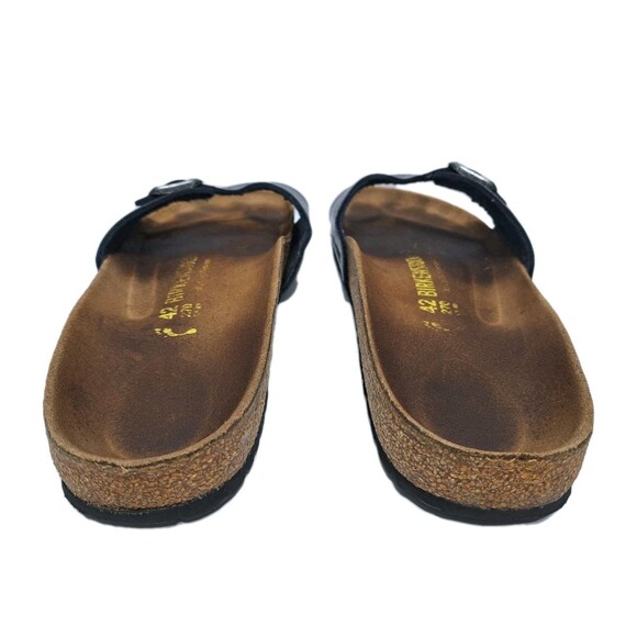 Birkenstock Madrid Womens Size 11 42 Sandal Blue Buckle Slides Birkis - Picture 7 of 10